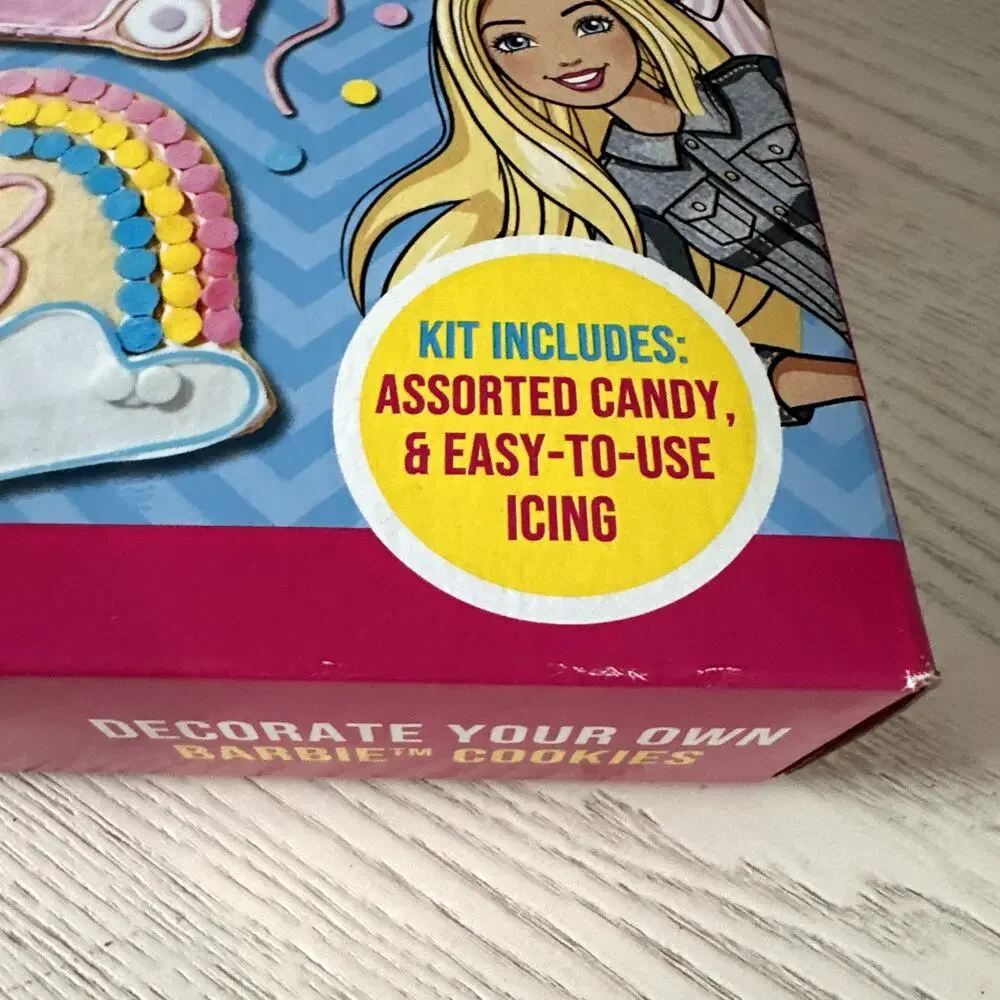 Barbie Create Your Own Cookie Kit NEW